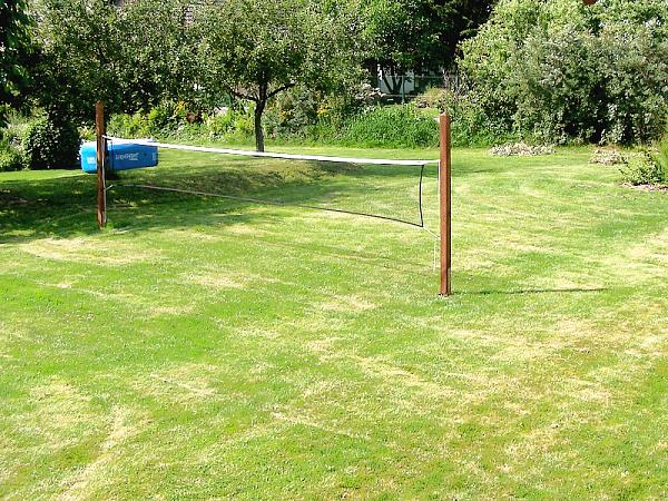 Außenanlage der Ferienwohnung: Natur pur, Entspannung im Grünen